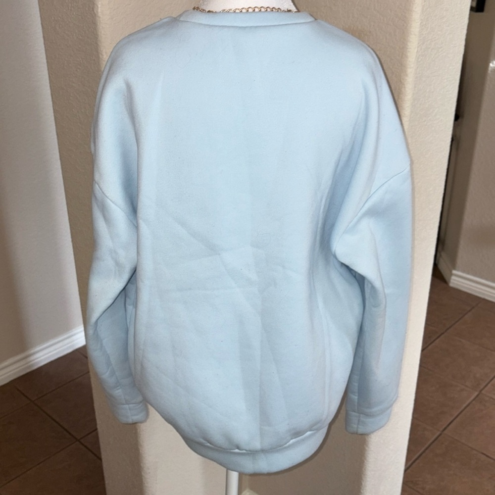 Shein blue Hawaii USA sweatshirt Size S - Picture 3 of 16